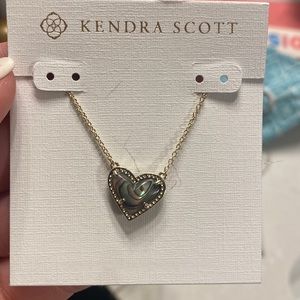 Gold Kendra Scott heart
